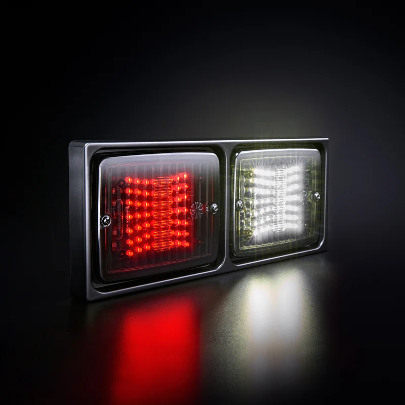 Strands IZE LED-Doppelmontagerahmen / 2-flammige horizontale Version