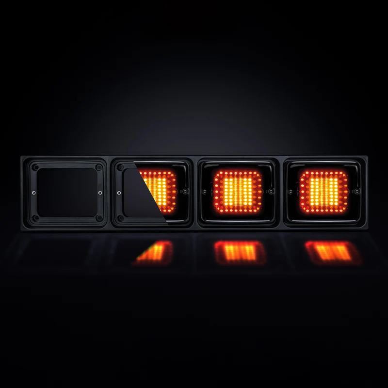 Strands IZE LED-Montagerahmen / 4-Lampen-Version
