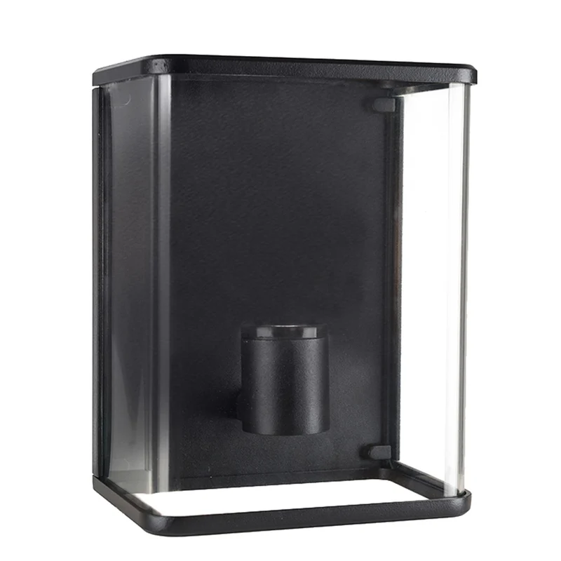 Außen-Wandleuchte schwarz 1x E27 IP44 - LED's Light