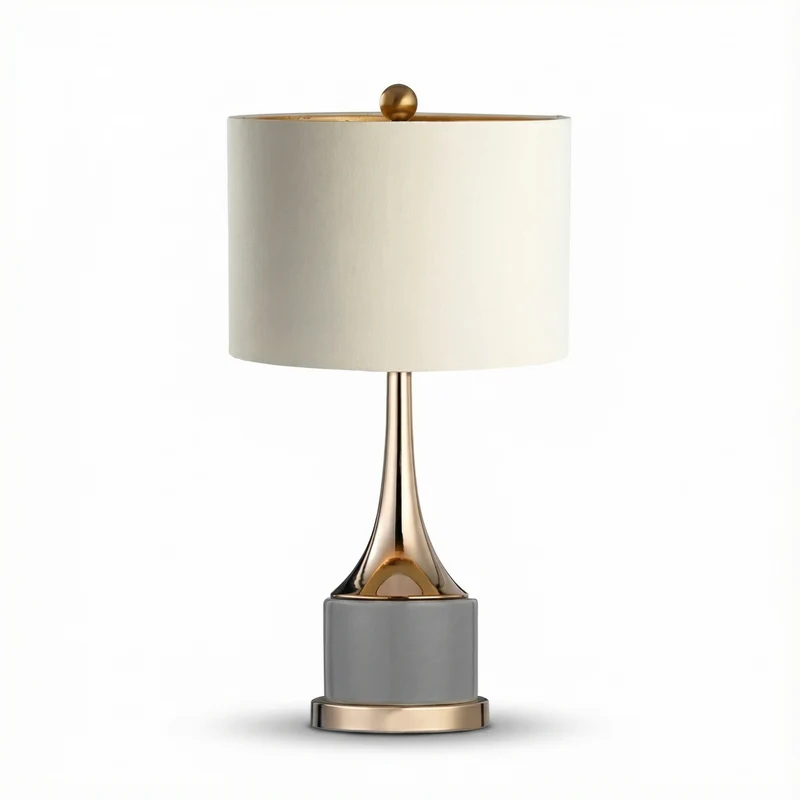 Schlichte, elegante und vielseitige Nachttischlampe – Vénusia