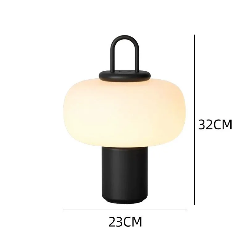 Nachttischlampe im Retro-Camping-Stil Eleganz – Manhattan Beam