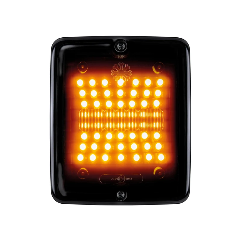 Strands Dark Knight Square IZE LED-Rücklichter mit dunkler Linse