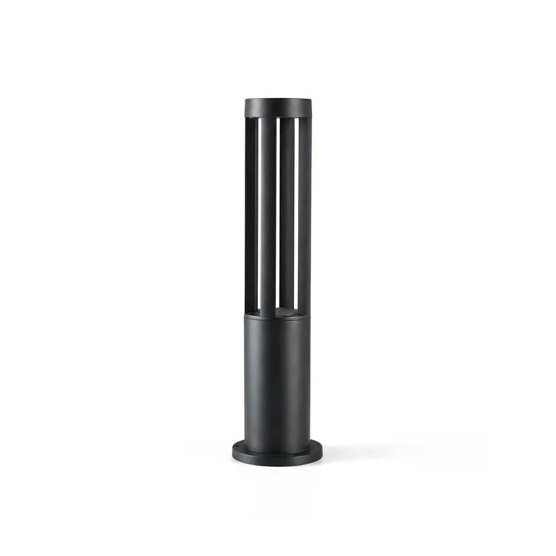 Beleuchteter Gartenpfosten aus Aluminium – Mirzéa