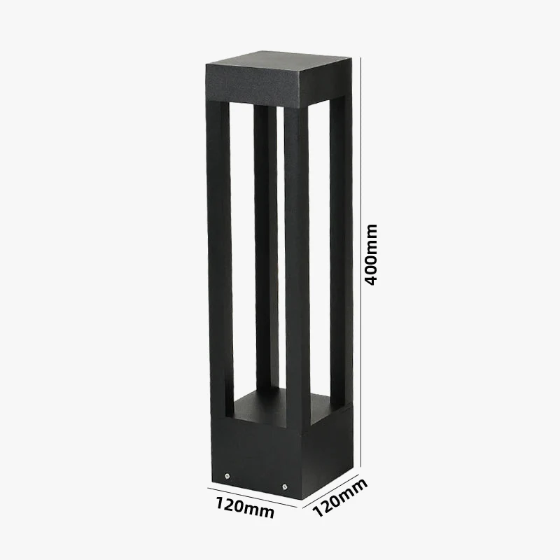 Schicker Außen-Stehlampe Beruhigende Atmosphäre – Floréa