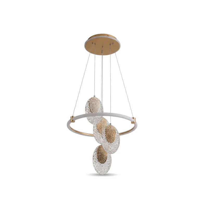 Moderner Kronleuchter im Ring-Design – Arcéa