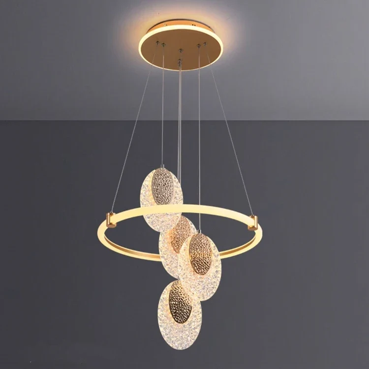 Moderner Kronleuchter im Ring-Design – Arcéa