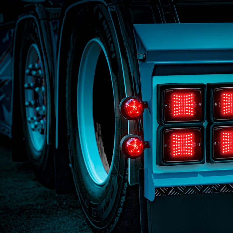 Strands Dark Knight Viking LED-Markierungsleuchten / dunkel getönte Linse