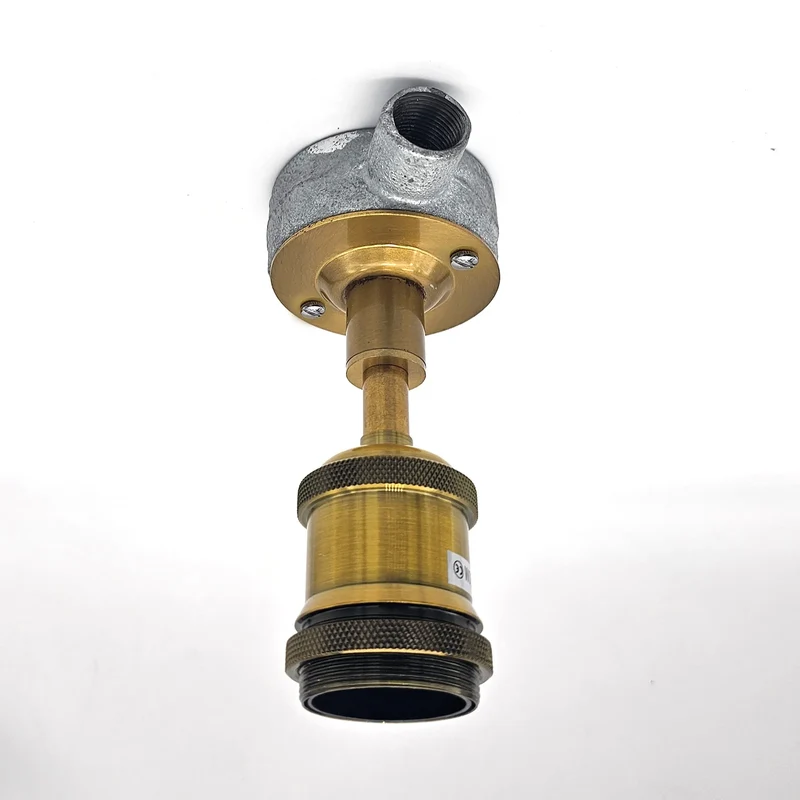Industrie E27 Lampenfassung mit 20 mm Leerrohreinstieg Deckenleuchte ~3242