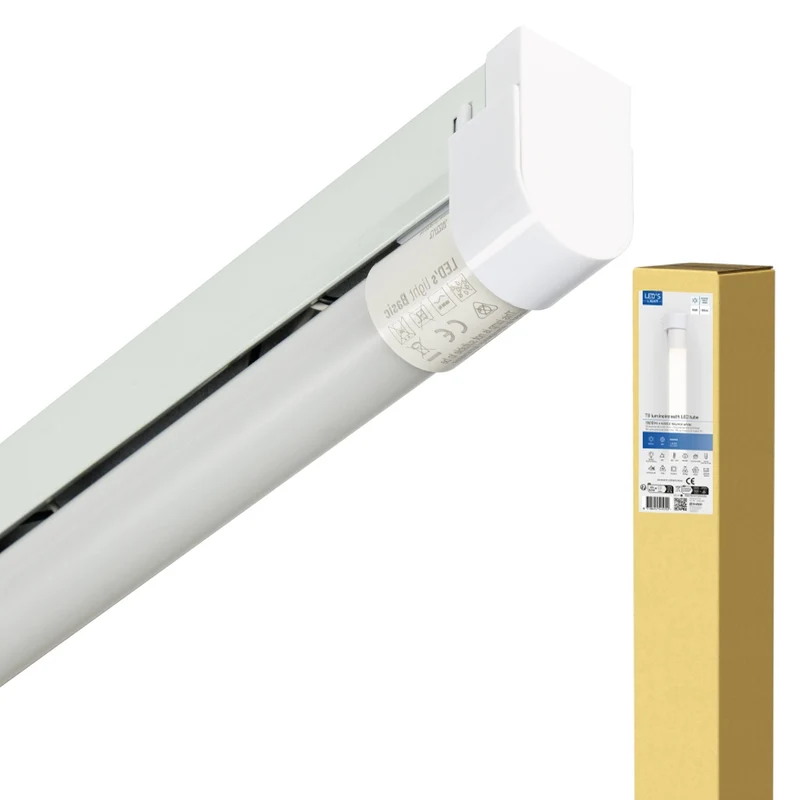 LED-Unterbauleuchte mit LED-Röhre 120 cm 9 Watt neutralweiß G13 - LED's Light