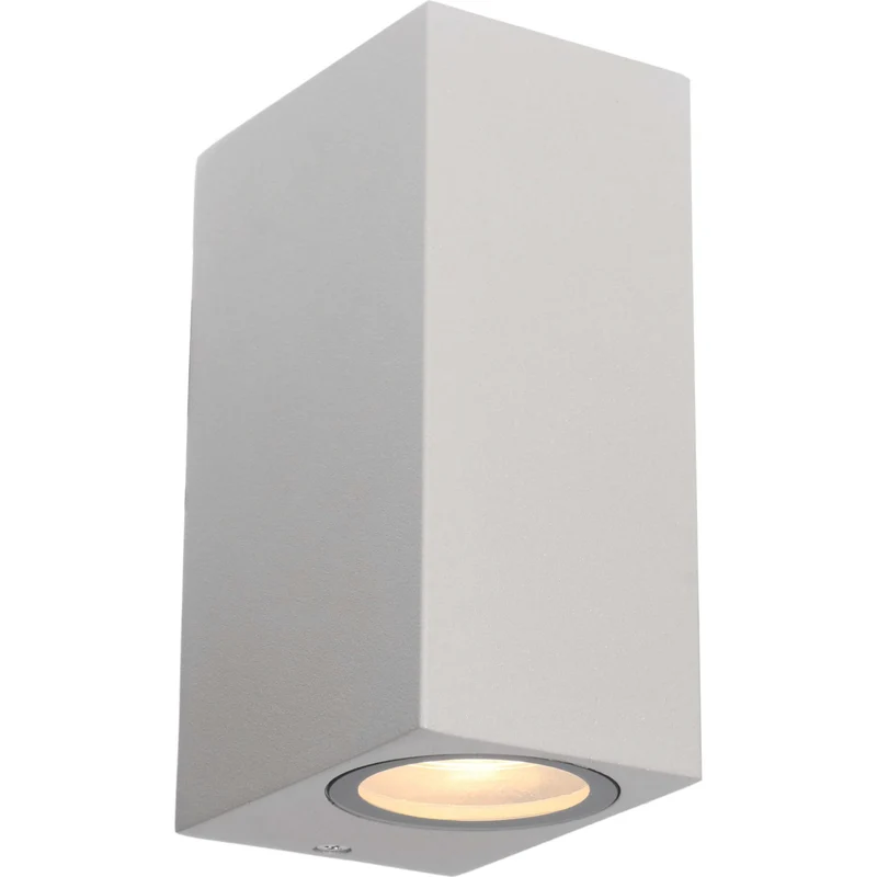 LED Wandleuchte GU10 IP44 Grau - LED's Light
