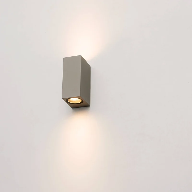 LED Wandleuchte GU10 IP44 Grau - LED's Light