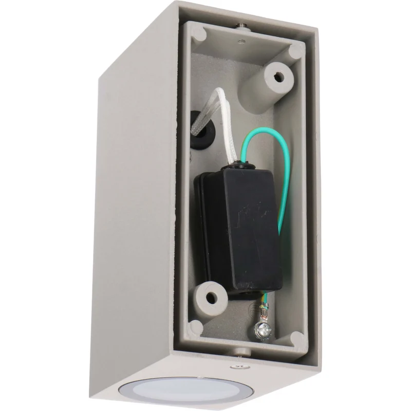 LED Wandleuchte GU10 IP44 Grau - LED's Light