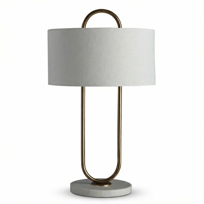 Tischlampe im eleganten Stil, künstlerisches Finish – Solara