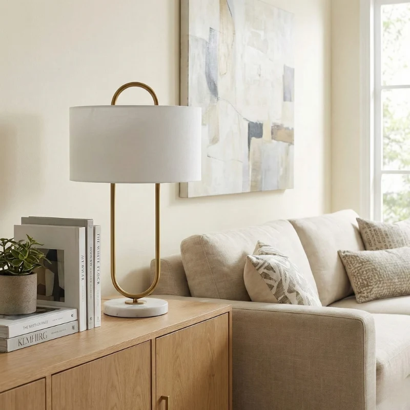 Tischlampe im eleganten Stil, künstlerisches Finish – Solara
