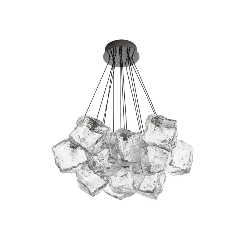 Design-Kronleuchter Satin-Finish & Sanfte Lichtverteilung – Lucerna