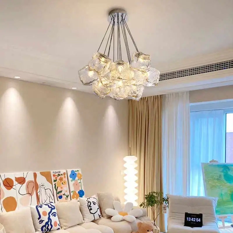 Design-Kronleuchter Satin-Finish & Sanfte Lichtverteilung – Lucerna