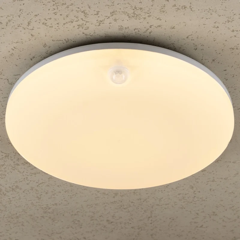 LED Deckenleuchte 18W 2160lm 3000K warmweiß IP54 Weiß - LED's Light