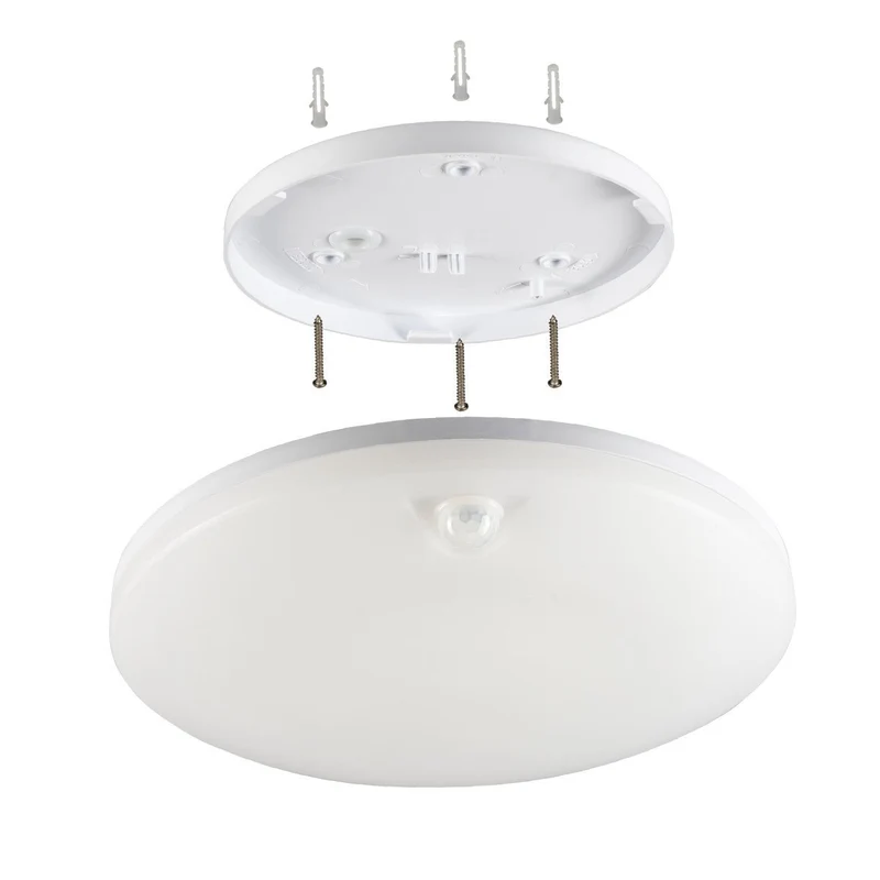 LED Deckenleuchte 18W 2160lm 3000K warmweiß IP54 Weiß - LED's Light