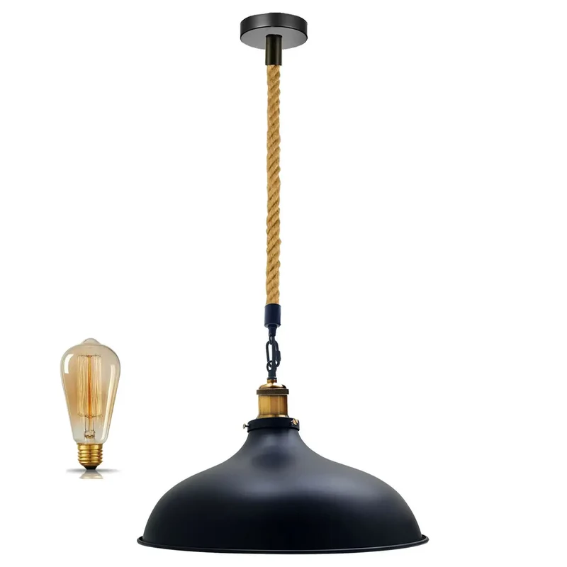 Vintage Deckenleuchte Retro Halbeinbauleuchte LED Retro Lampe Leuchten~3183