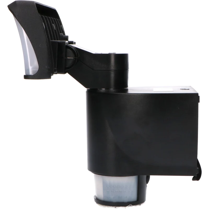 LED-Strahler schwarz mit 180° Bewegungsverfolgung 18W IP44 - LED's Light