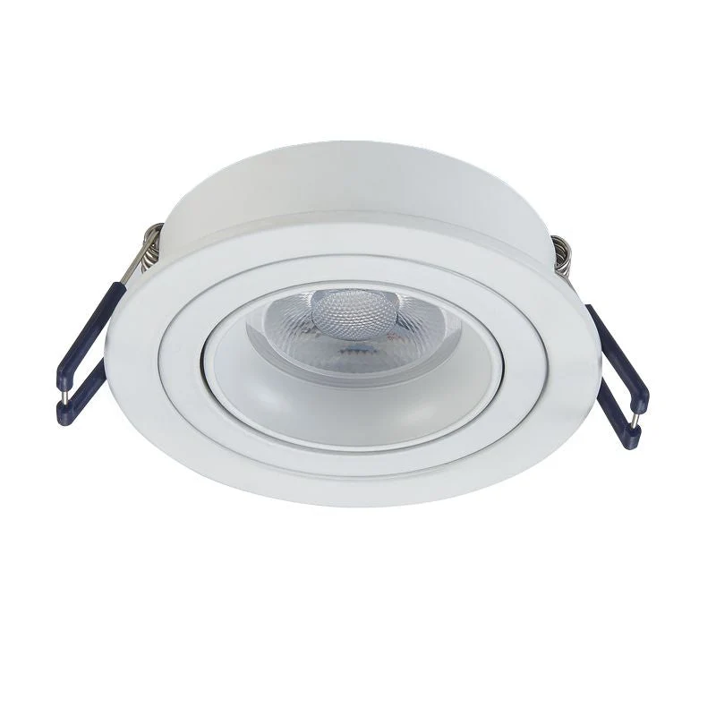 GU10 Spotleuchte | Ø80mm | Neigbar | Single | Rund | Weiß