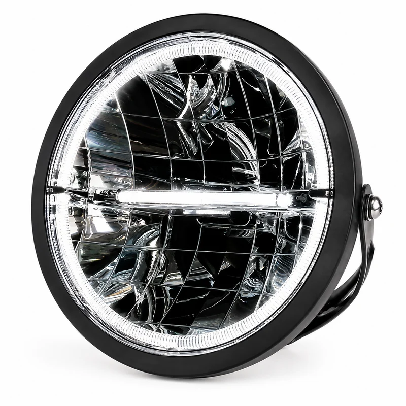 WAS W116 Voll-LED-Scheinwerfer / 9 Zoll