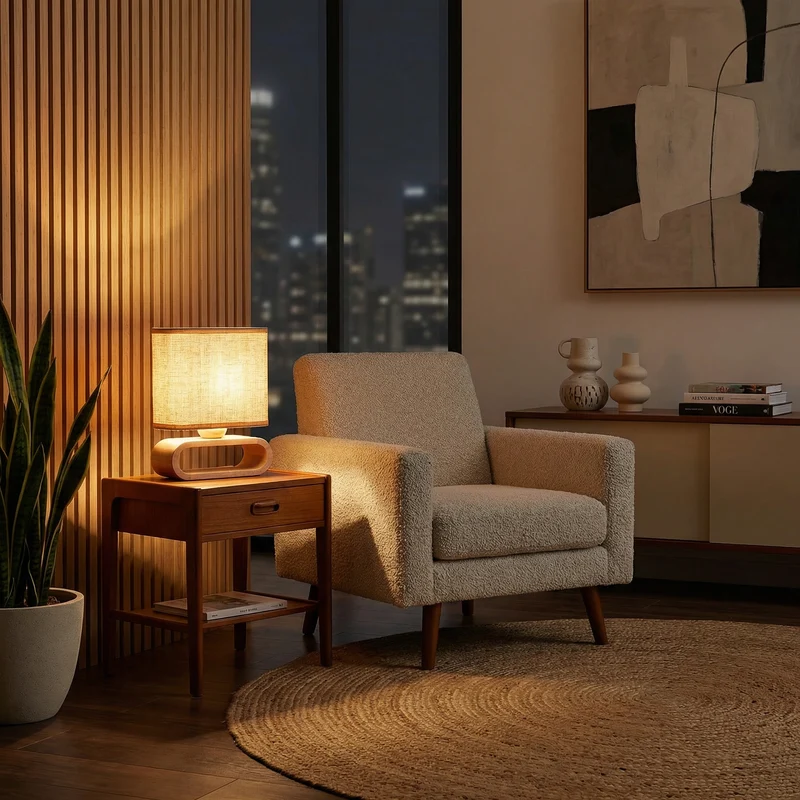 Elegante Lampe im kühnen und künstlerischen Stil – Lazulia