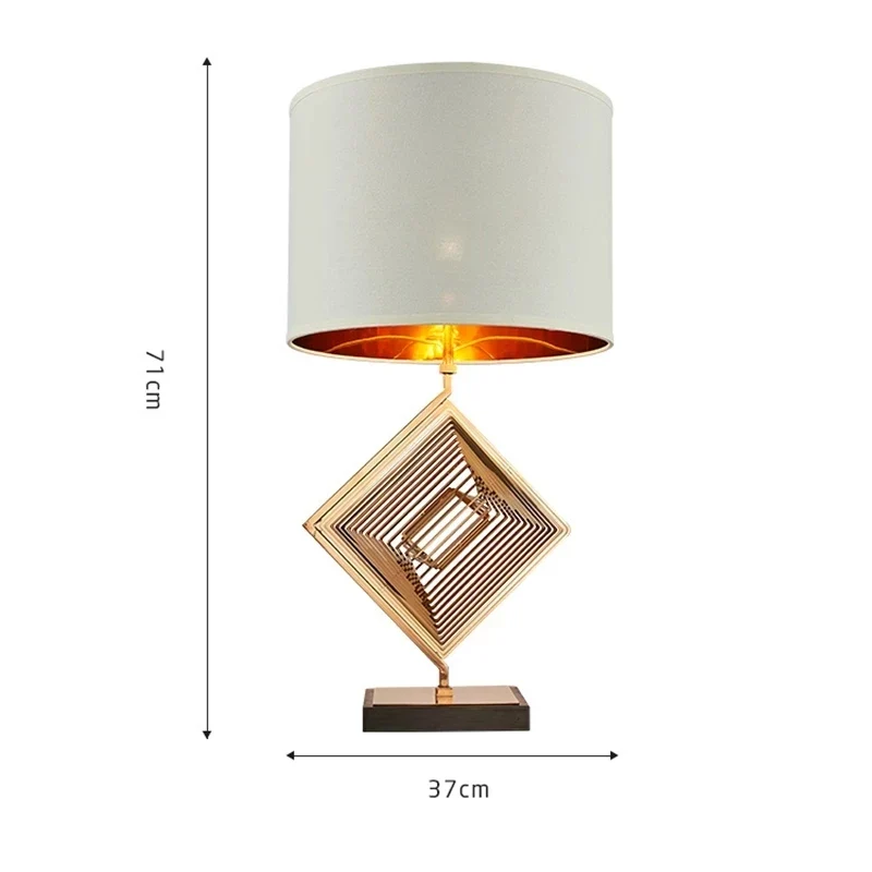Design-Nachttischlampe mit anspruchsvollem Stil, prestigeträchtige Atmosphäre – Zirconis