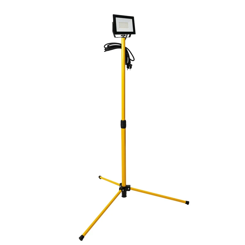 LED-Arbeitsstrahler mit 1,2m Stativ 50W neutralweiß IP54 2,5 m Zuleitung - LED's Work