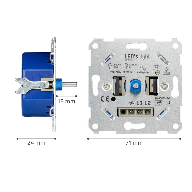LED-Dimmer für LED 2-100W Halogen 10-250W Markenkompatibel - LED's Light