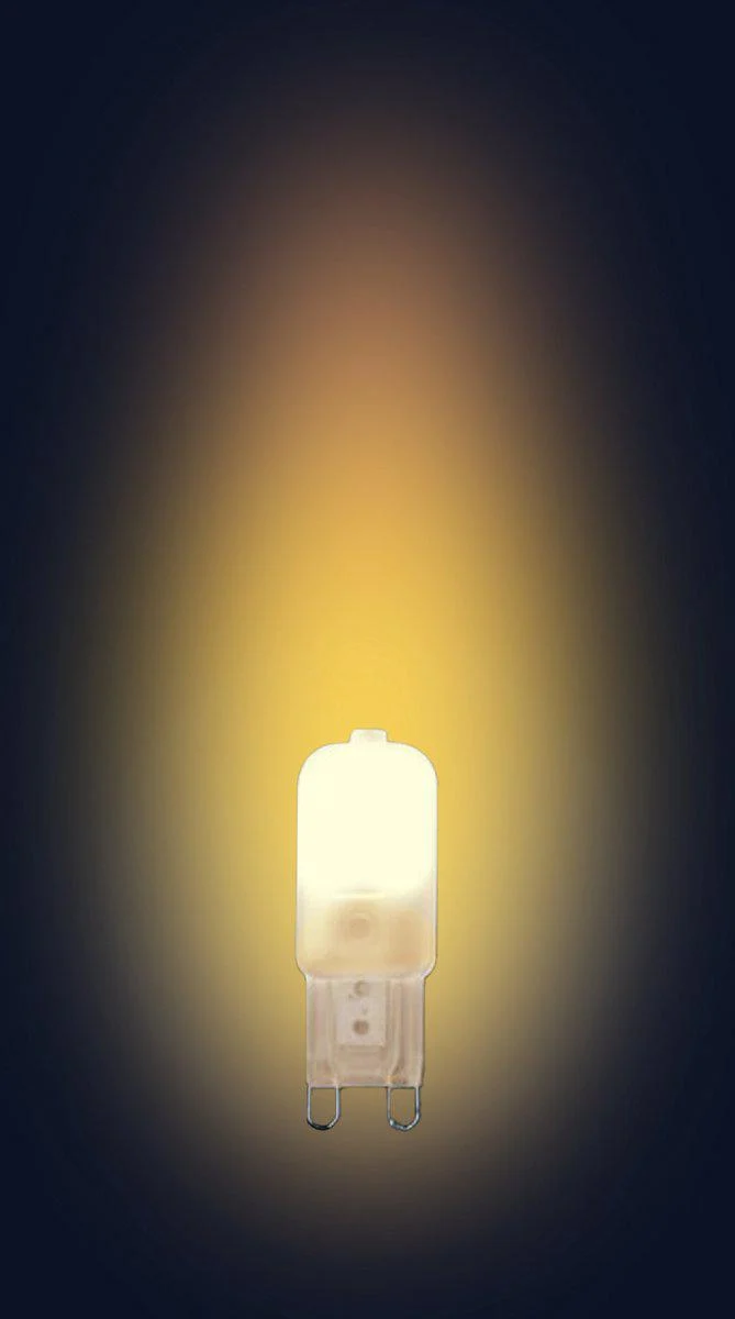 LongLife LED G9 Plug-in Lampen – Matt – 2W ersetzt 20W – Warmweißes Licht