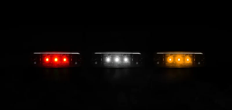 Strands Dark Knight Slim Markierungsleuchten / 3 LED