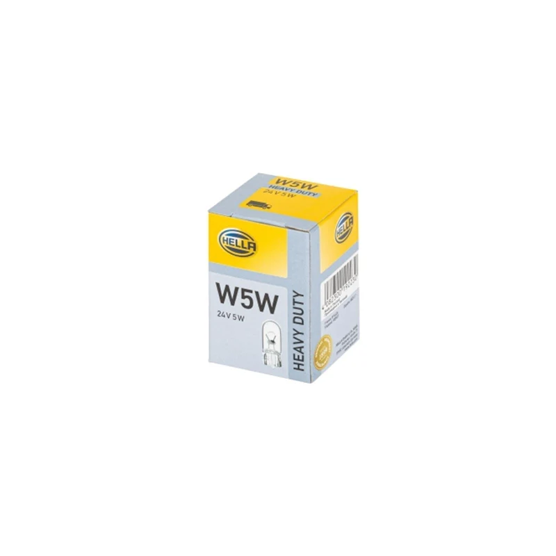Hella 24 V 5 W T10 Sockellose Glühbirnen / Nr. 507 / 10er-Pack