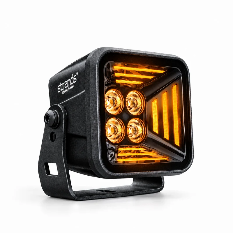 Strands Dark Knight Fortex Arbeitslicht / Bernstein