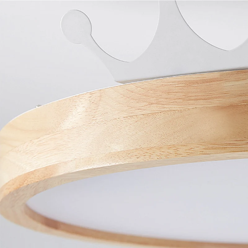 Ceiling Light Wood Chandelier Creative Semi Flush Mount