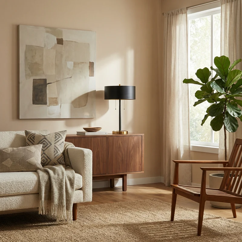 Nachttischlampe – Eleganter postmoderner Stil – Gemütliche Atmosphäre – Pietralis