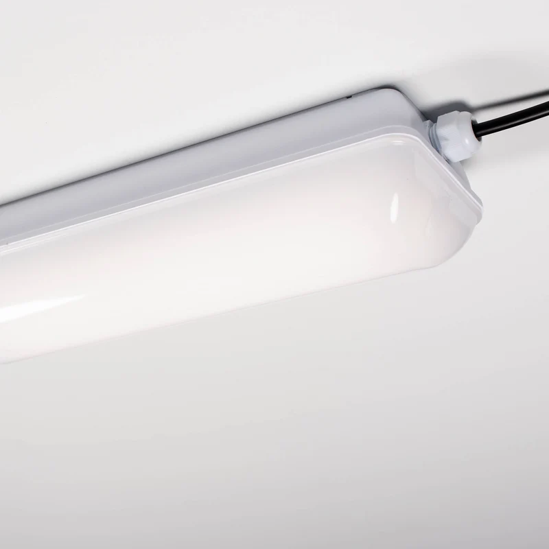 MultiLED Feuchtraumleuchte IP65 Bewegungssensor Lichtfarbe und Dimmung einstellbar schlagfest IK09 - LED's Light Pro
