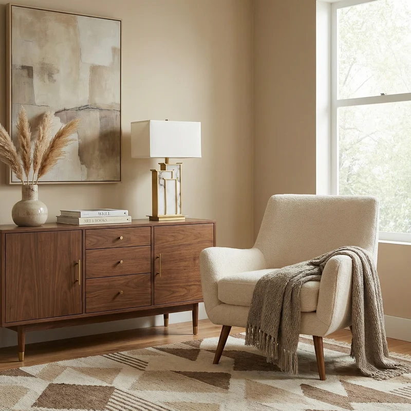 Elegante Lampe mit einstellbarem Licht für stilvolles Interieur – Zéria
