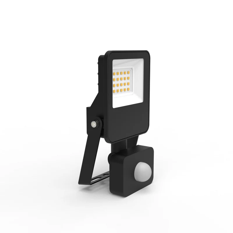 LED's Licht Flutlicht mit Bewegungsmelder 1200 - Wasserdicht & Neigbar - 10W