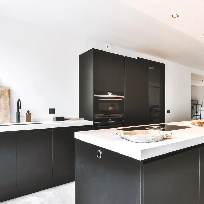 Dimmer mit Design-Abdeckung schwarz matt für LED und Halogen bis 250W - LED's Light