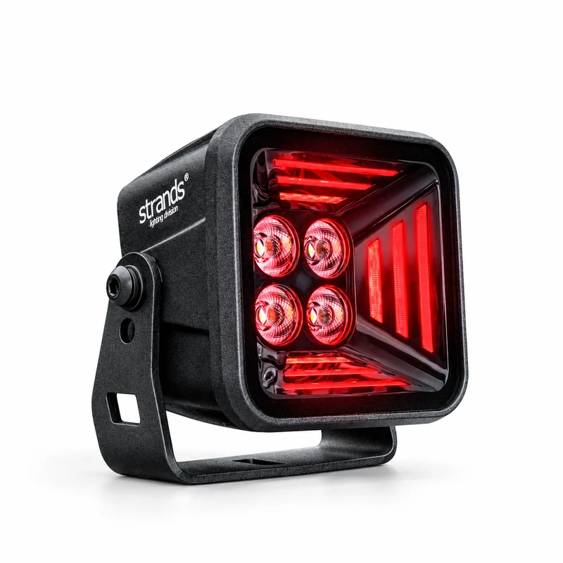 Strands Dark Knight Fortex Work Light / Rot