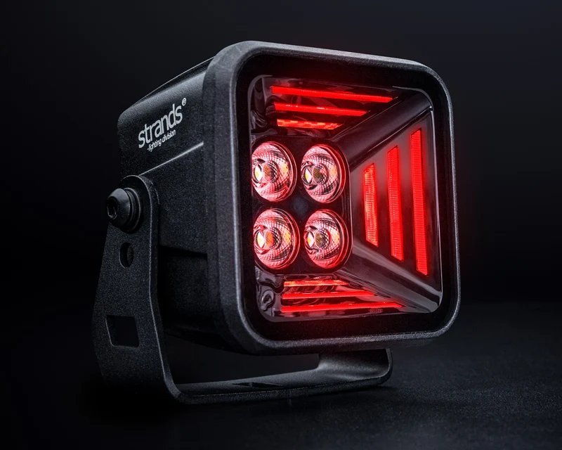 Strands Dark Knight Fortex Work Light / Rot