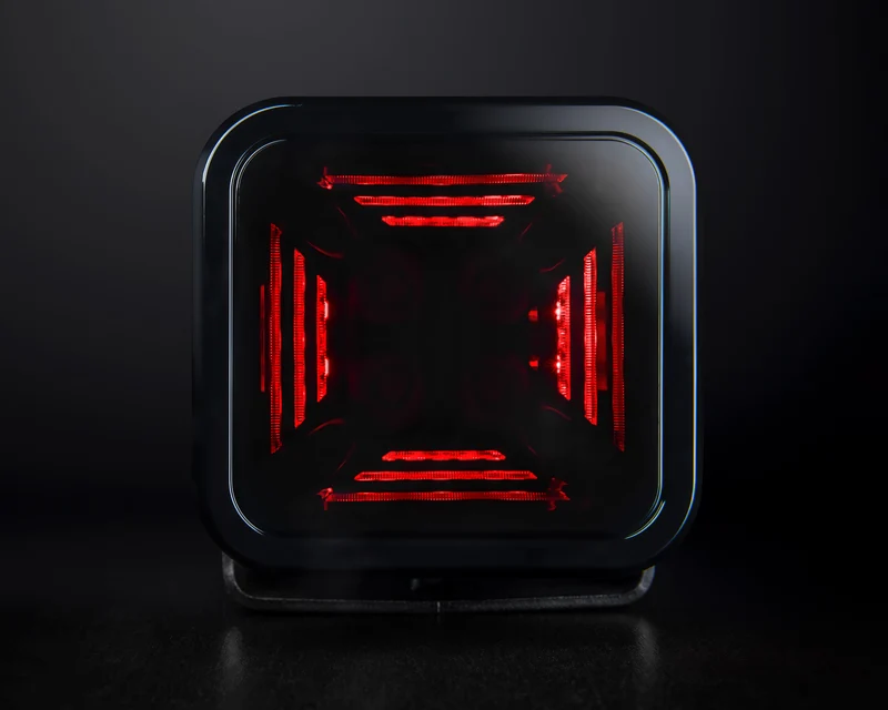 Strands Dark Knight Fortex Work Light / Rot