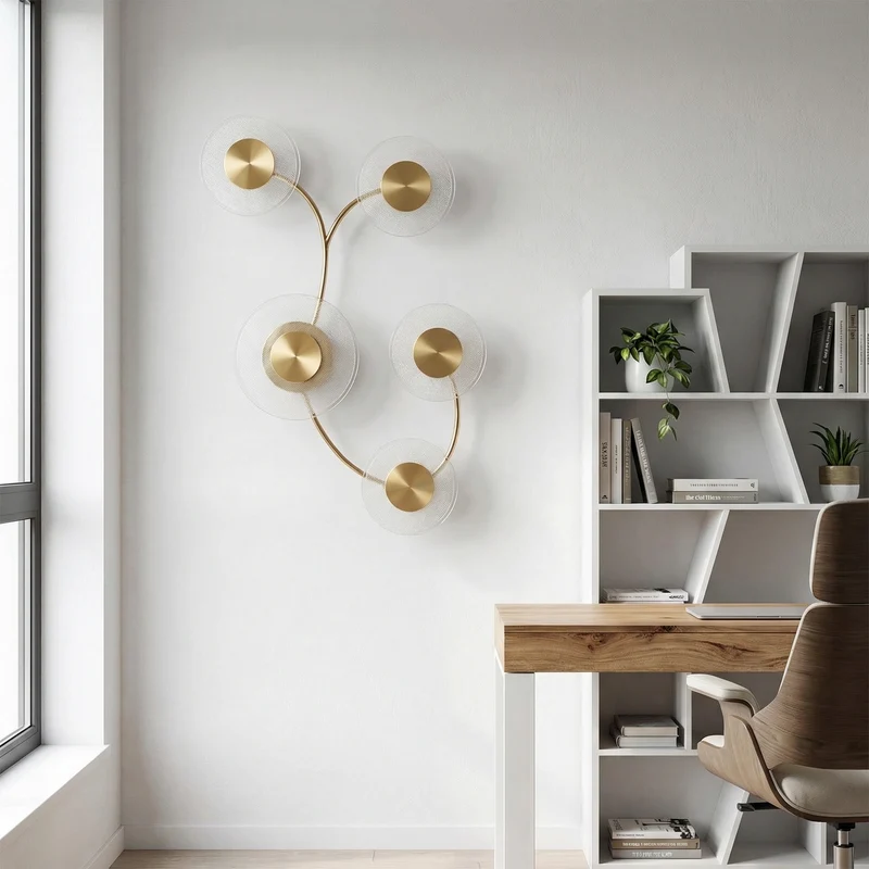 Elegante Innenwandleuchte Schlanke Silhouette & Sanftes Licht – Solenya