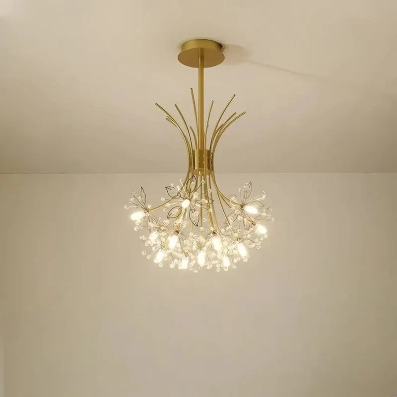Moderne Kronleuchter für das Esszimmer mit Blüten-Design