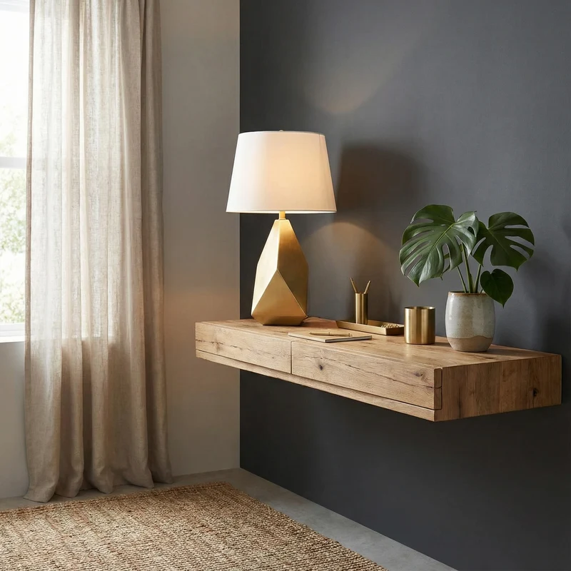 Nachttischlampe mit origineller Silhouette und sanfter Beleuchtung – Dorélis
