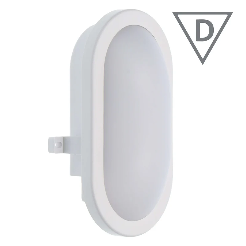 LED-Ovalarmatur 12 Watt neutralweiß IP54 IK08 - Proventa
