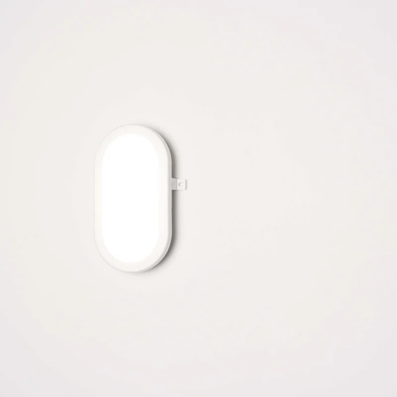LED-Ovalarmatur 12 Watt neutralweiß IP54 IK08 - Proventa