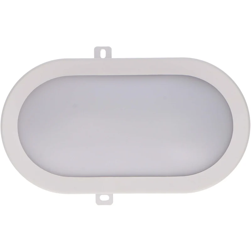 LED-Ovalarmatur 12 Watt neutralweiß IP54 IK08 - Proventa