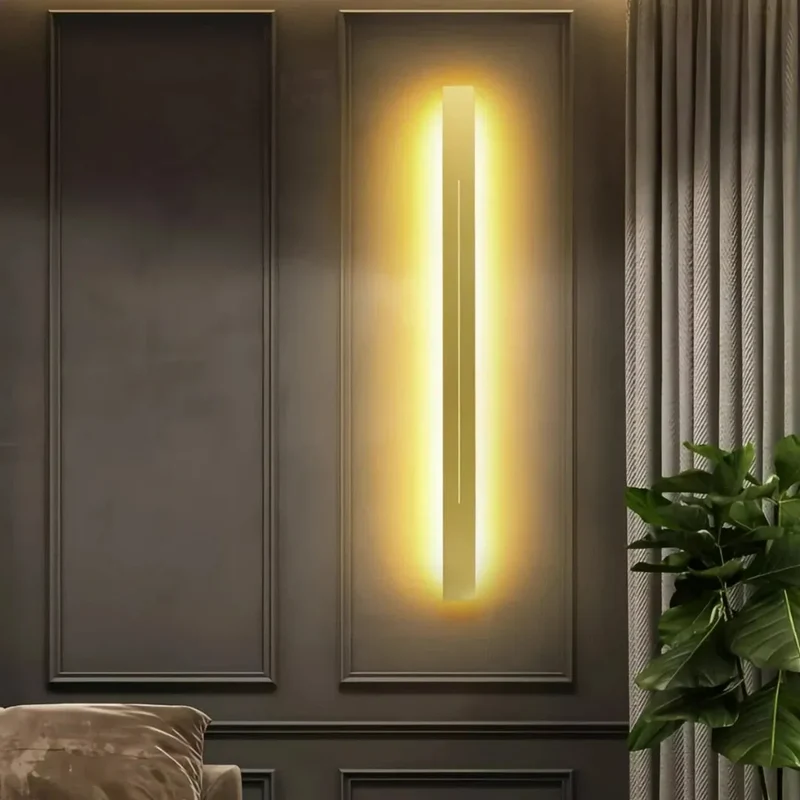 Lange LED Wandleuchte Modern Dimmbar für Innenbereich